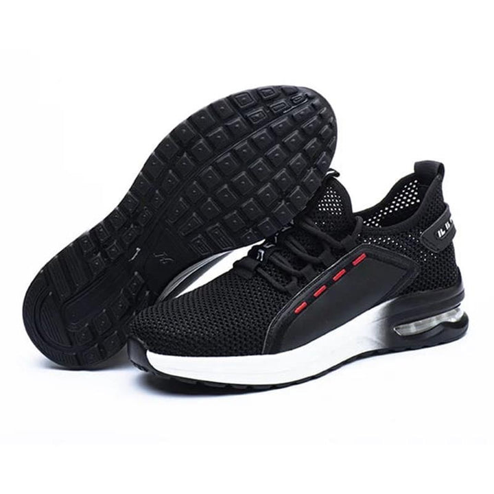 Men's Safety Shoes Air Cushion Mesh Lace-Up | Sneaker
