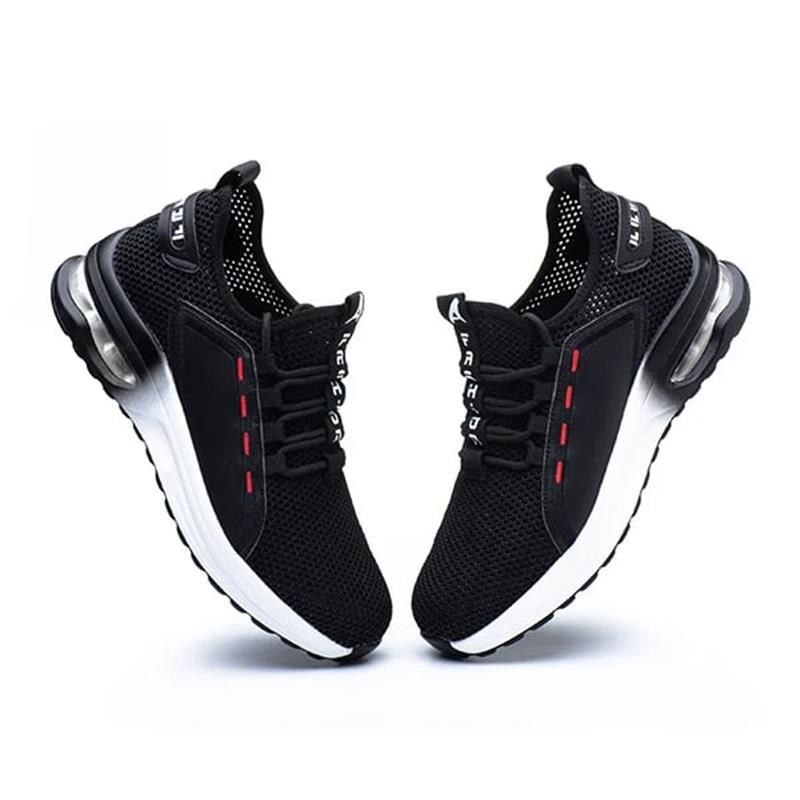 Men's Safety Shoes Air Cushion Mesh Lace-Up | Sneaker