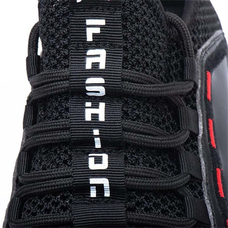 Men's Safety Shoes Air Cushion Mesh Lace-Up | Sneaker