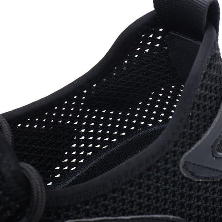 Men's Safety Shoes Air Cushion Mesh Lace-Up | Sneaker