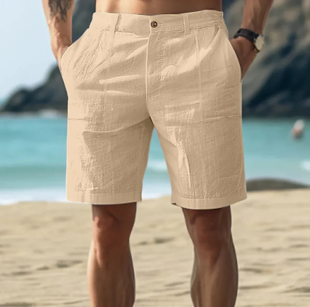 Men’s Shorts with Button Closure | Beach
