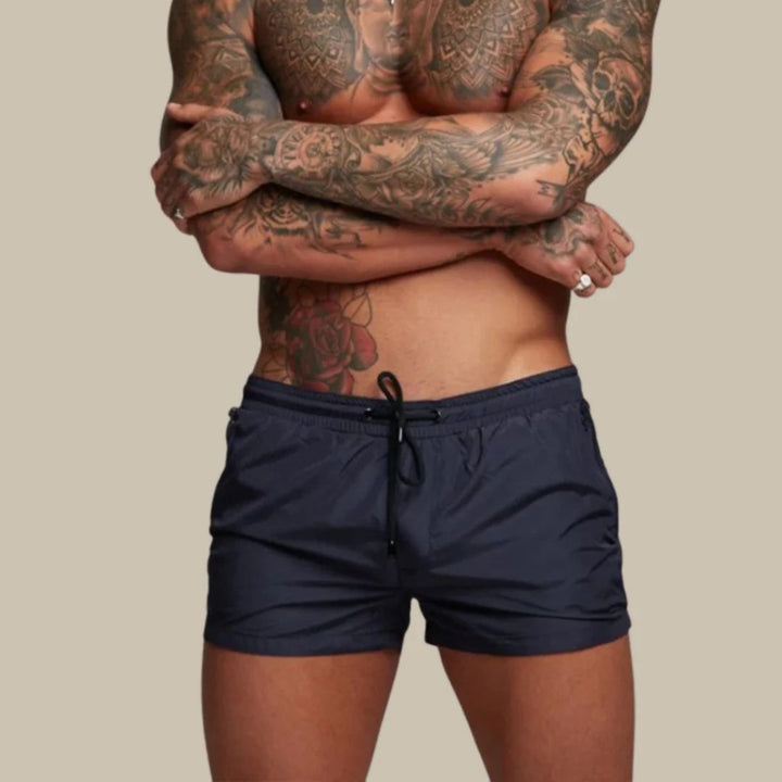 Men’s Shorts with Zip Pocket Design | Swimwear