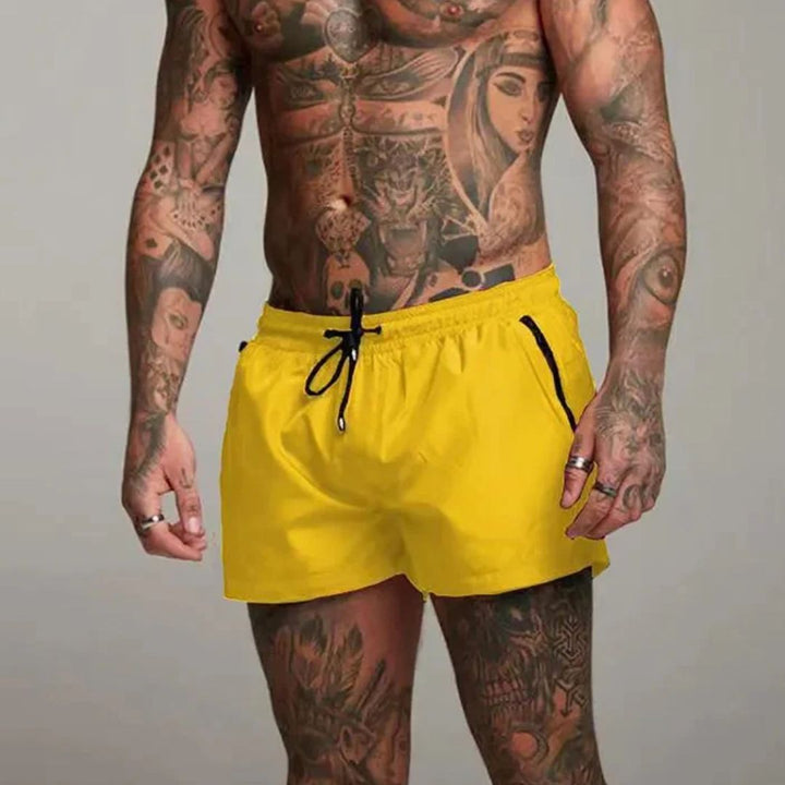 Men’s Shorts with Zip Pocket Design | Swimwear
