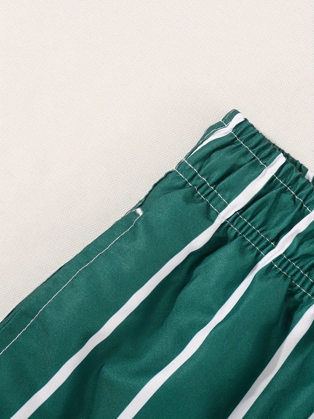Men’s Striped Shorts with Drawstring Waist | Swimwear
