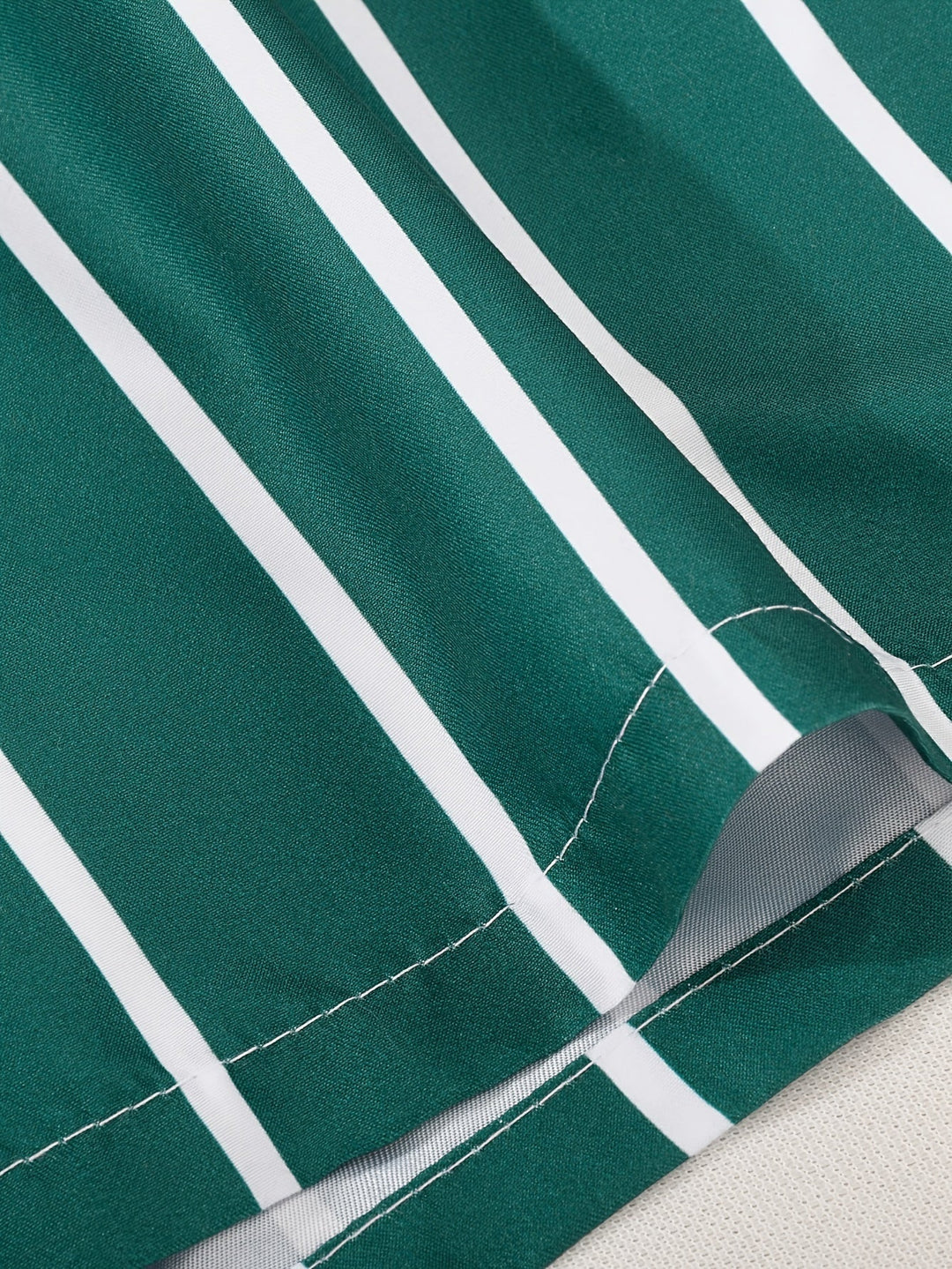 Men’s Striped Shorts with Drawstring Waist | Swimwear