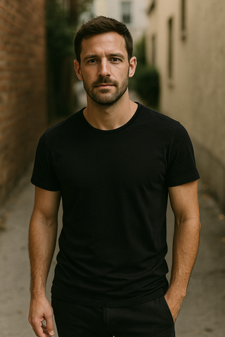 Men’s T Shirt Crew Neck Casual Fit | Classic