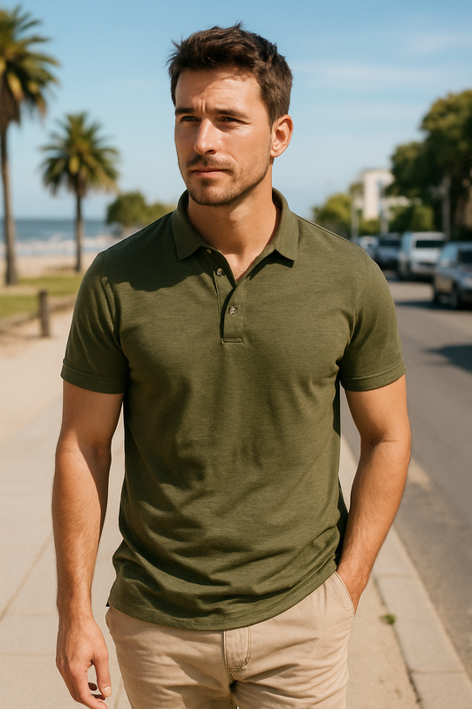Men's Tight Polo Shirt Classic Fit | Smart Casual
