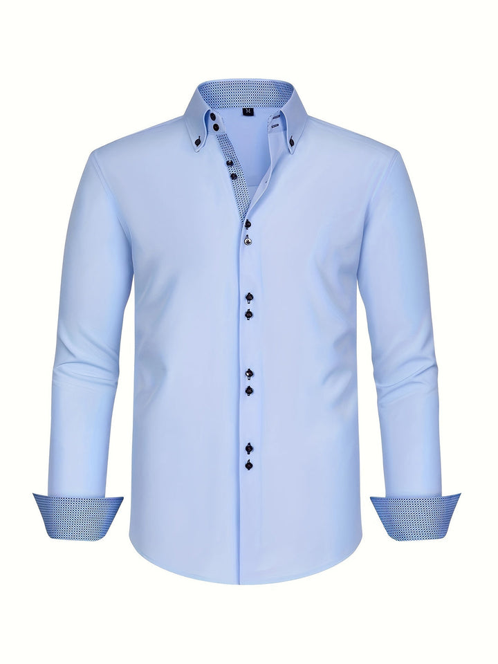 Men’s Tight Shirt Long Sleeve | Formal