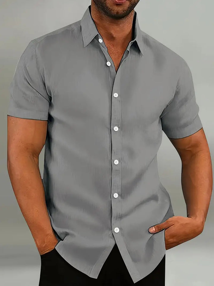 Men’s Tight Shirt Short Sleeve | Casual