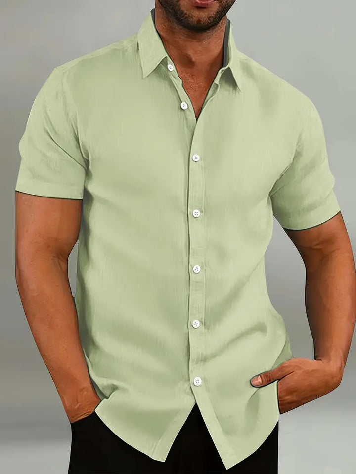 Men’s Tight Shirt Short Sleeve | Casual