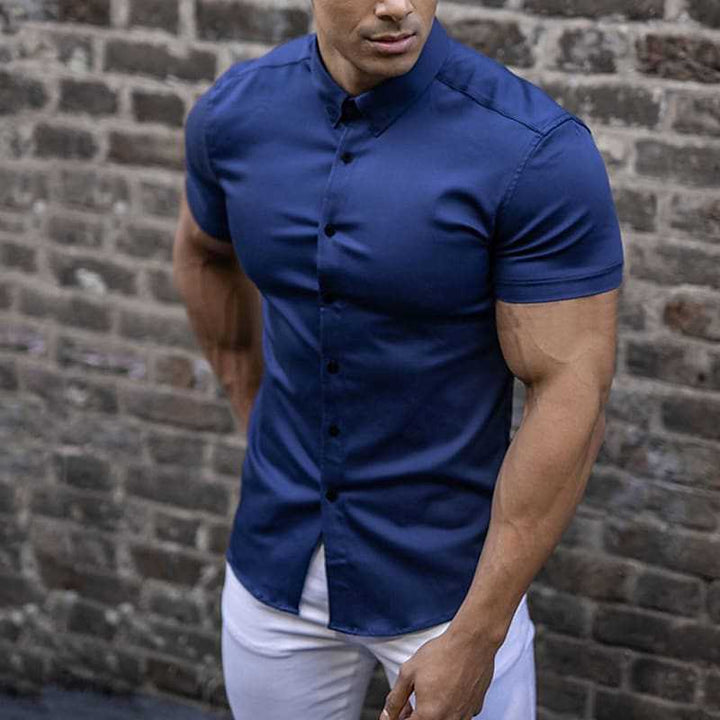Men’s Tight Shirt Short Sleeve | Party