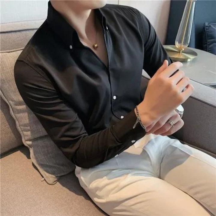 Men’s Tight Shirt Slim Fit | Long Sleeve