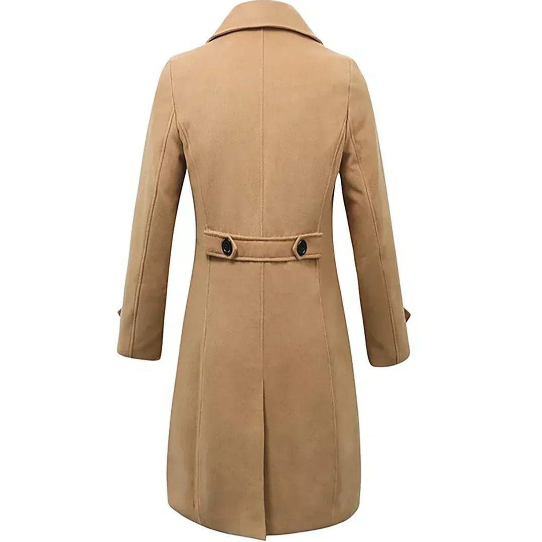 Men’s Trench Coat Long | Double Breasted