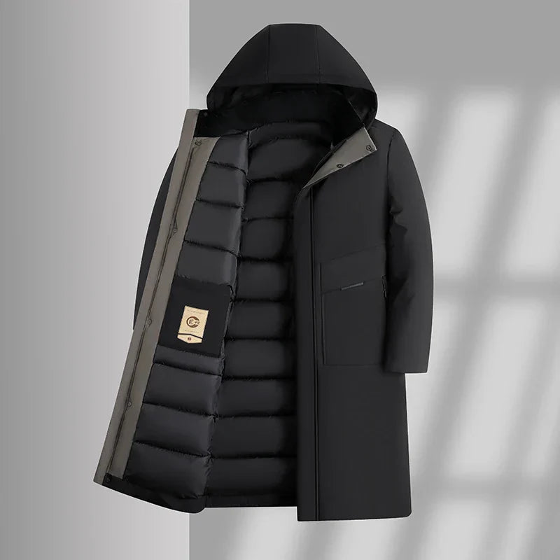 Men’s Trench Jacket | Detachable Hood