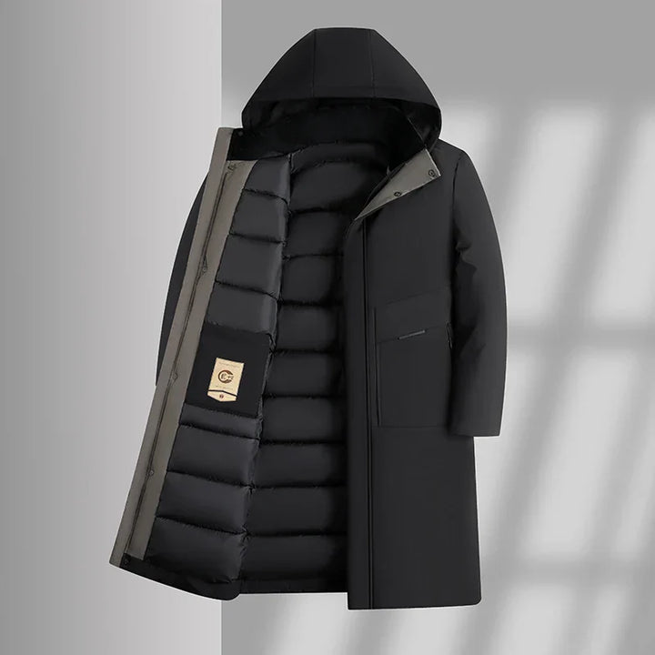 Men’s Trench Jacket | Detachable Hood