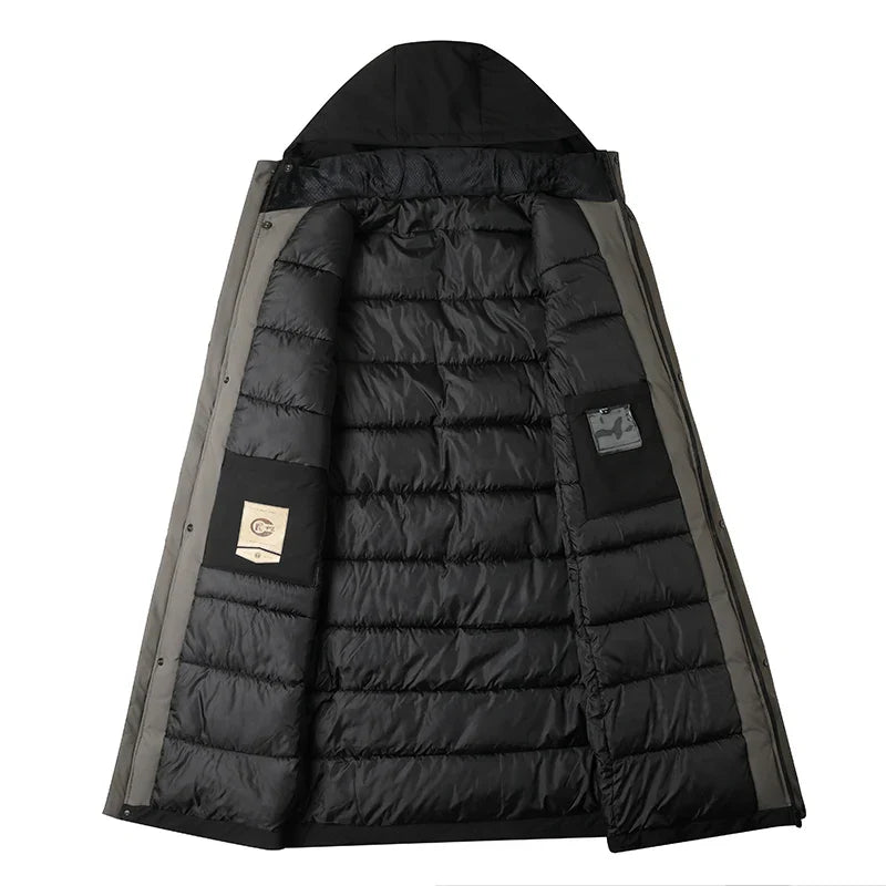 Men’s Trench Jacket | Detachable Hood