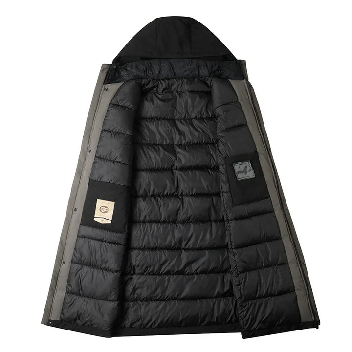 Men’s Trench Jacket | Detachable Hood