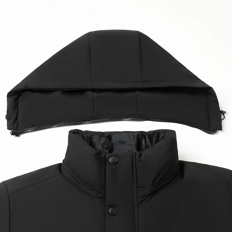 Men’s Trench Jacket | Detachable Hood