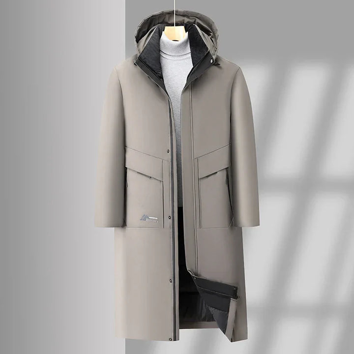 Men’s Trench Jacket | Detachable Hood