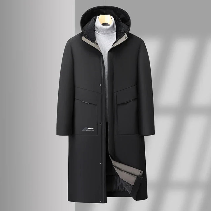Men’s Trench Jacket | Detachable Hood