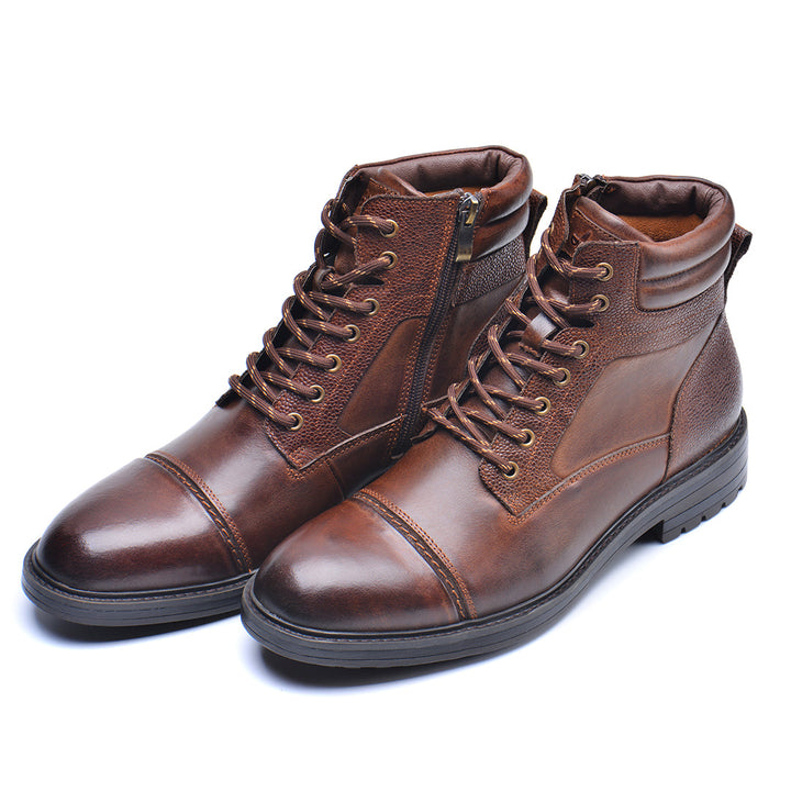 Men's Work Boots with Cap Toe | Lace Up