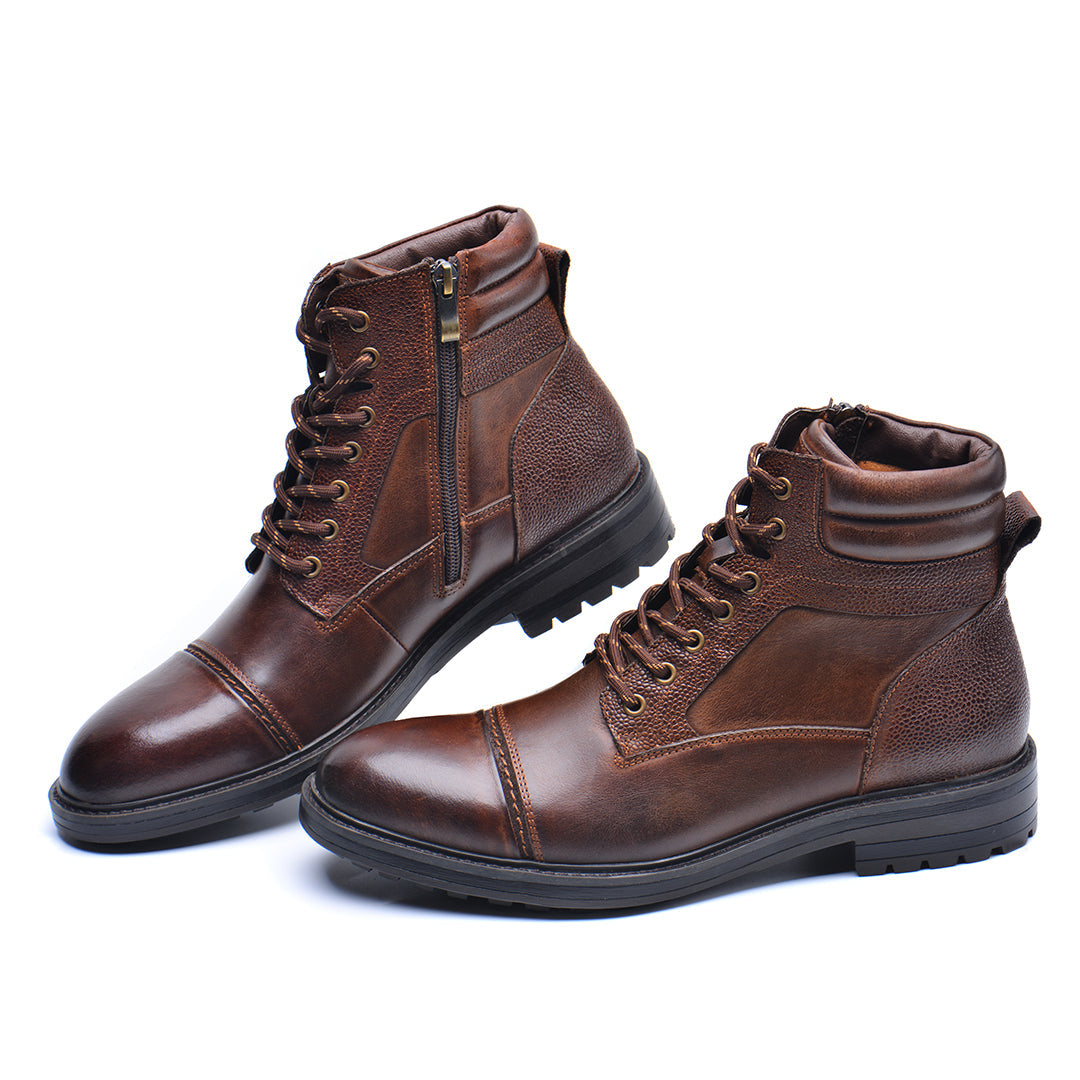 Men's Work Boots with Cap Toe | Lace Up