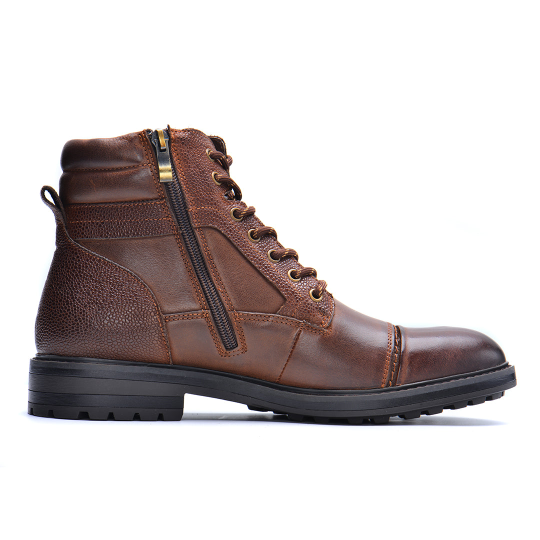 Men's Work Boots with Cap Toe | Lace Up