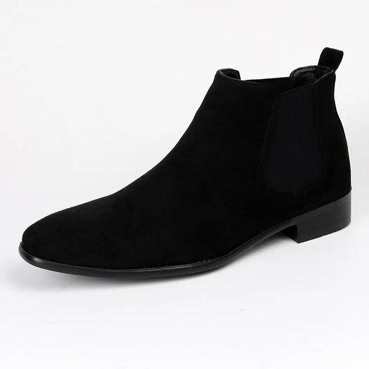 Men's Work Boots with Elastic Side Panels | Slip On