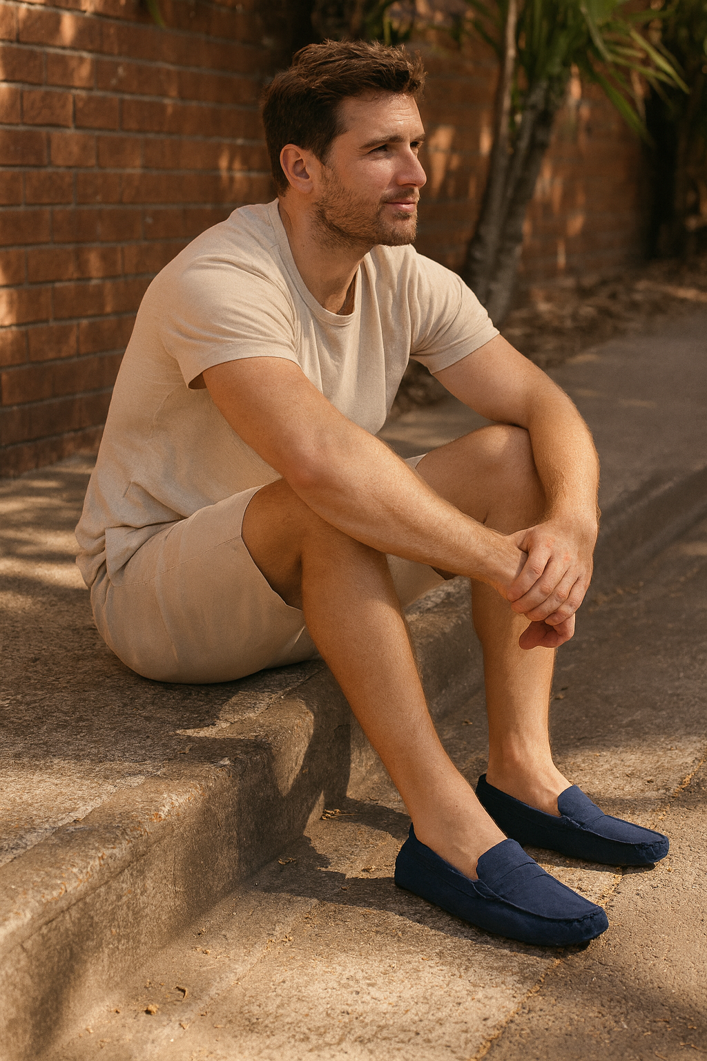 Men's Work Loafers Slip-On Driving Moccasins | Casual