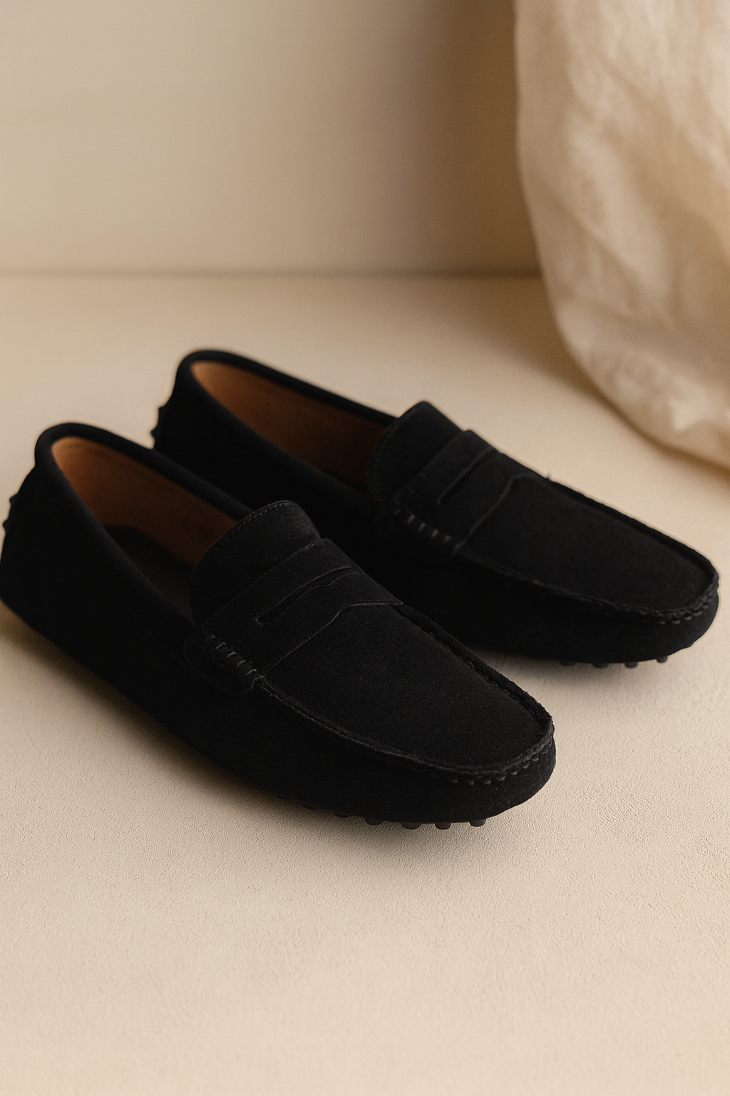 Men's Work Loafers Slip-On Driving Moccasins | Casual