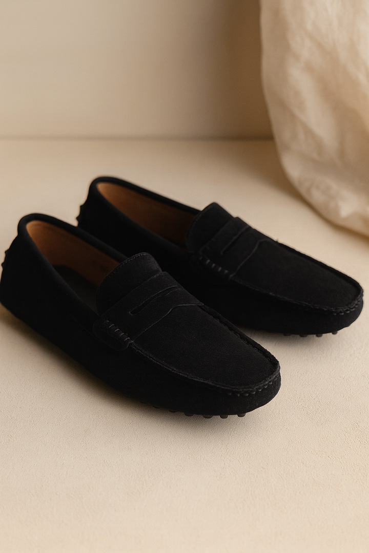 Men's Work Loafers Slip-On Driving Moccasins | Casual
