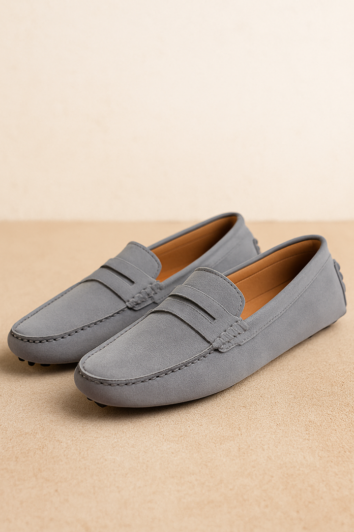 Men's Work Loafers Slip-On Driving Moccasins | Casual