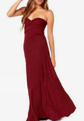 Women's Bridesmaid Dress Halter Neck | Maxi