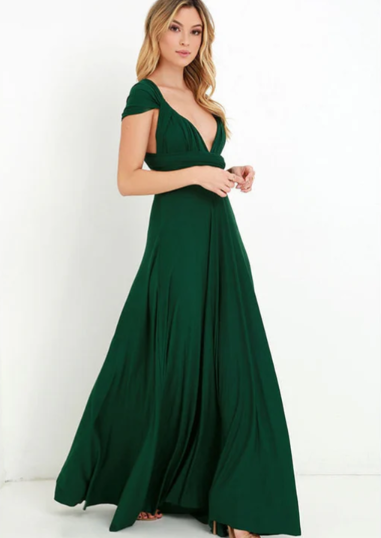 Women's Bridesmaid Dress Halter Neck | Maxi
