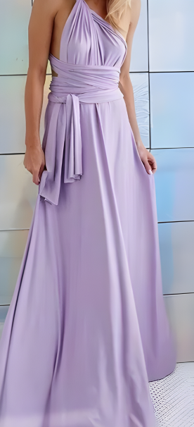 Women's Bridesmaid Dress Halter Neck | Maxi