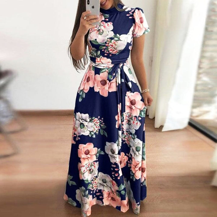 Women Races Dresses Floral Wrap Maxi | Wedding Guest