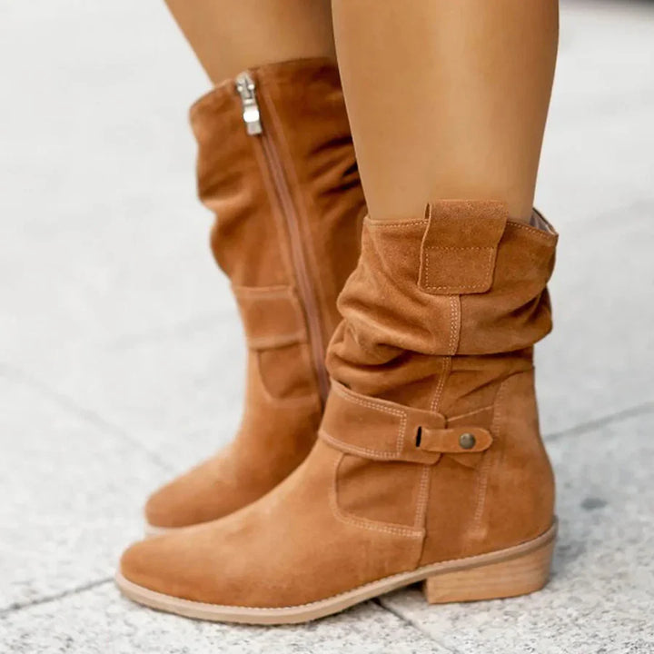 Women's Ankle Boots Buckle Zip | Cowgirl Style