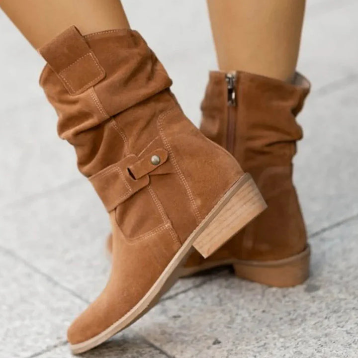 Women's Ankle Boots Buckle Zip | Cowgirl Style
