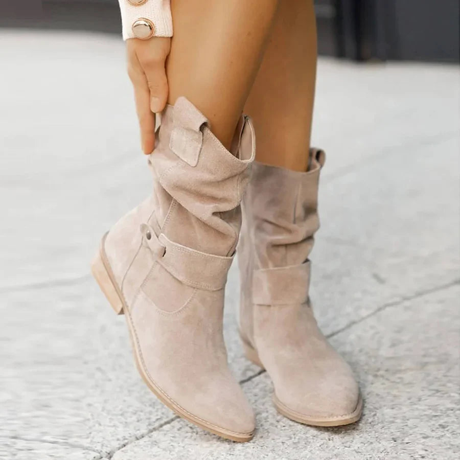 Women's Ankle Boots Buckle Zip | Cowgirl Style