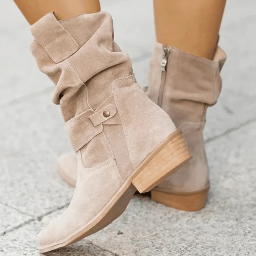 Women's Ankle Boots Buckle Zip | Cowgirl Style