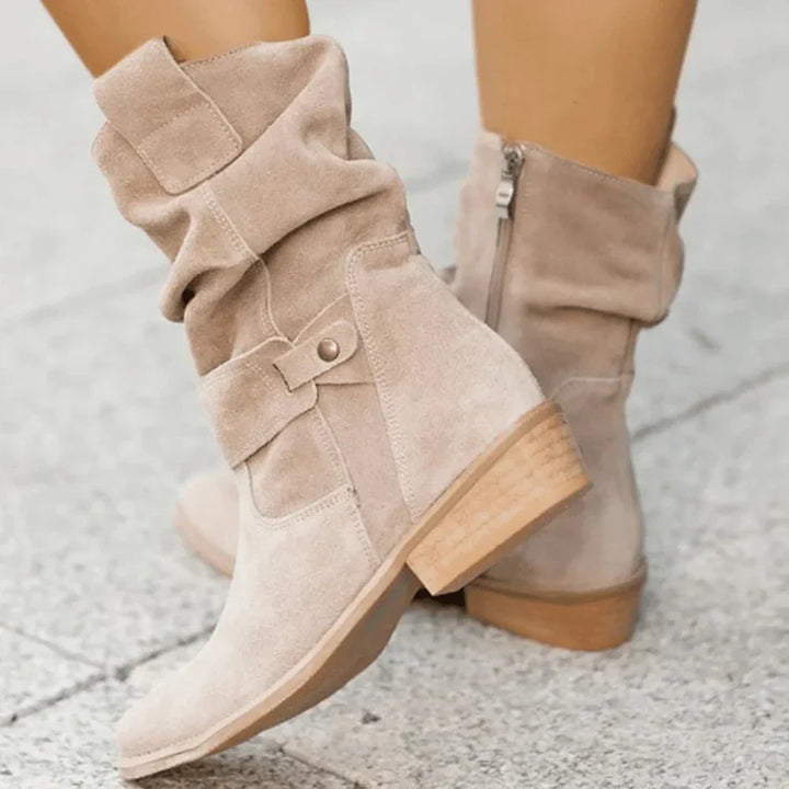 Women's Ankle Boots Buckle Zip | Cowgirl Style