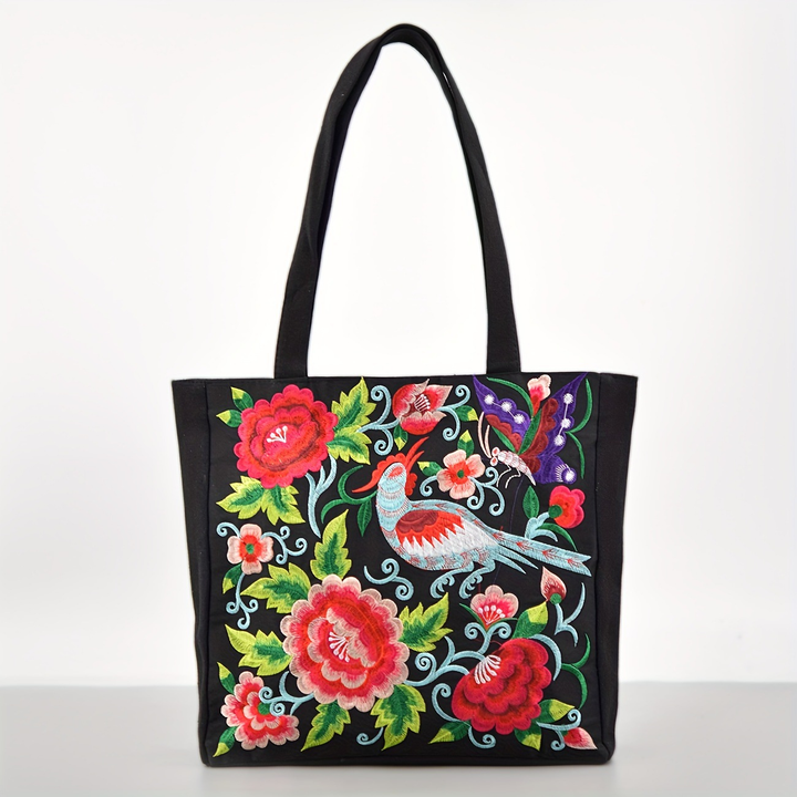 Women's Beach Bag Floral Pattern | Tote