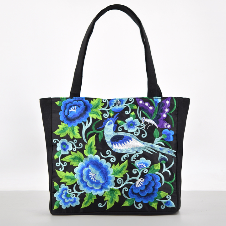 Women's Beach Bag Floral Pattern | Tote