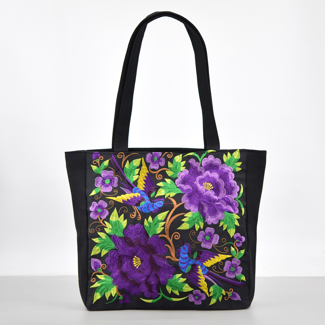 Women's Beach Bag Floral Pattern | Tote