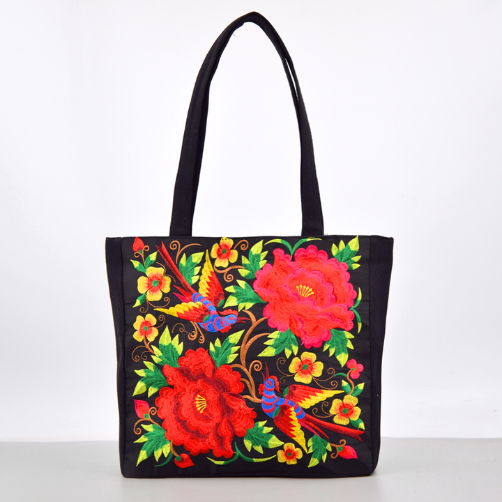 Women's Beach Bag Floral Pattern | Tote