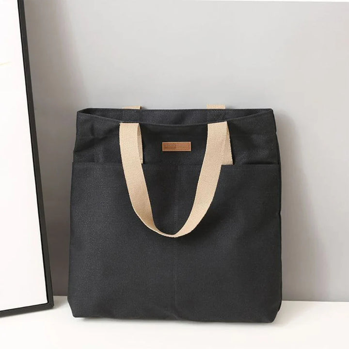 Women's Beach Bag with Dual Front Pockets | Tote