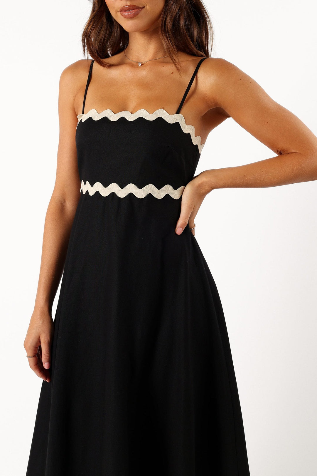 Women's Black Dress Maxi Strappy | Casual