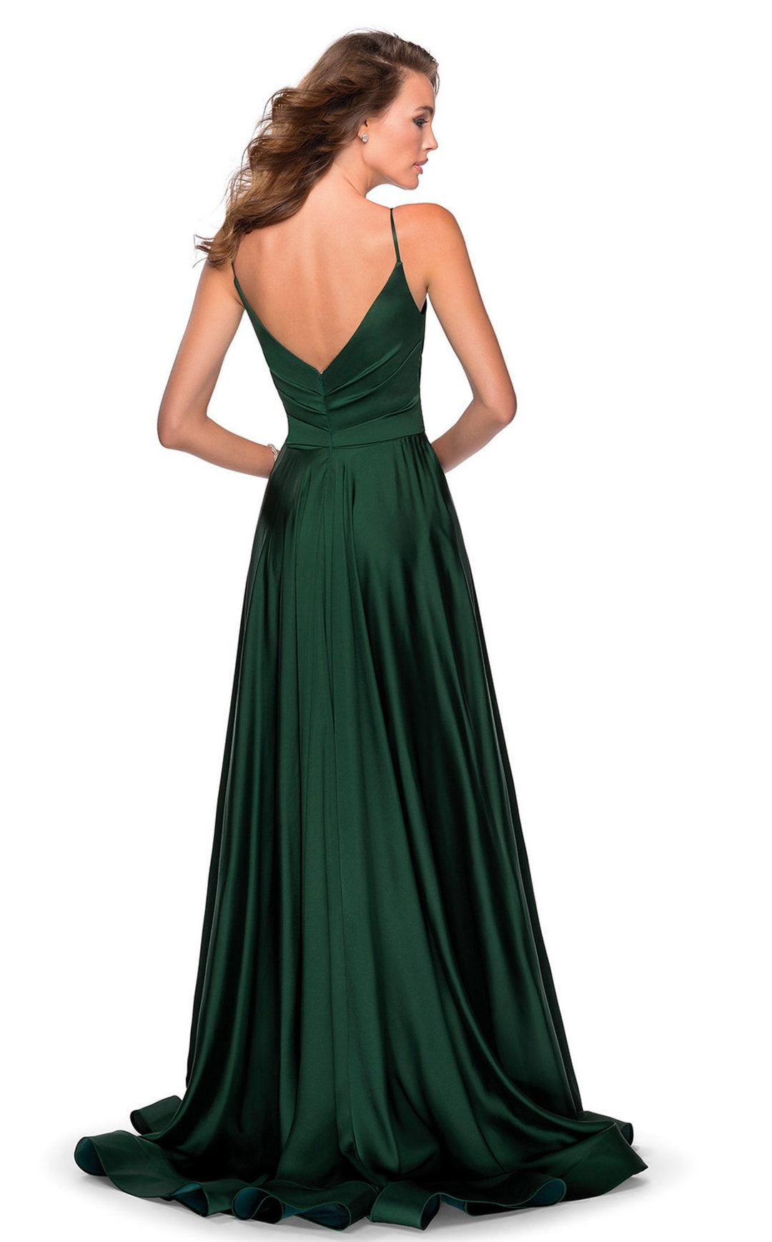 Women's Bridesmaid Dress Elegant V Neck | Maxi Slit