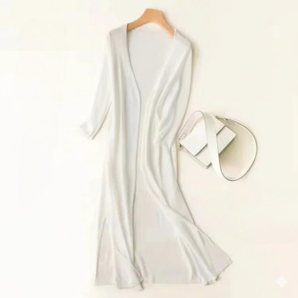 Women's Cardigan Knit Longline Open Front | Casual