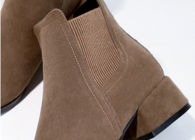 Women's Chelsea Boots Block Heel | Ankle Style